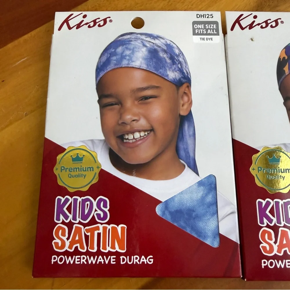 Kiss kiss satin power wave durag lot of 2